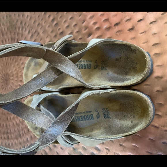 SOLD Yara Birkenstock Sandals Size 38 7-7.5 - Picture 7 of 7